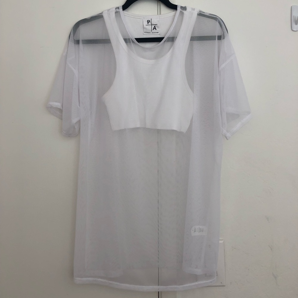 Forever 21 Sheer T-Shirt